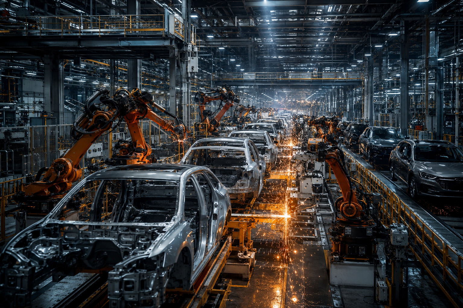 4 Wheeler Manufacturing Plant Scanning