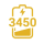 3450 mAh