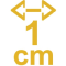 1 cm